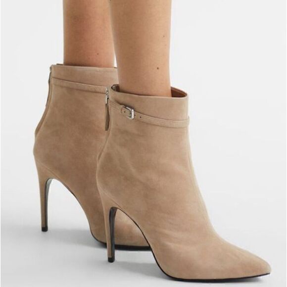 NWOB REISS Ashton Pointed Toe Bootie - Picture 2 of 11